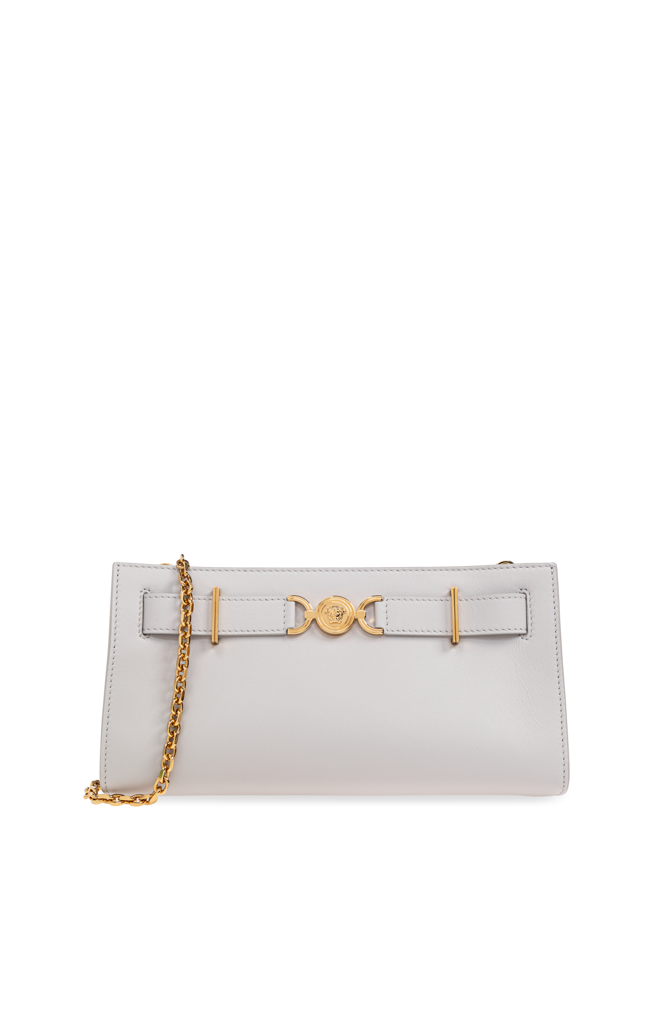 Versace white clutch hotsell